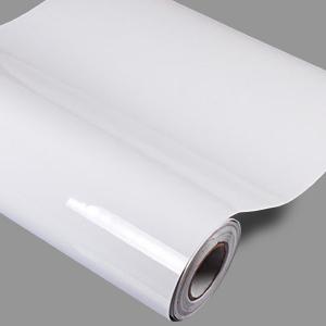 Adesivo em Vinil 0,10mm PREMIUM Vinil Branco 100,125,150cm 4x0 Brilho Corte Reto 